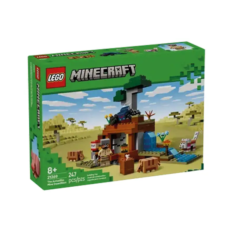 Lego Minecraft 21269 La Expedicion A La Mina Armadillo