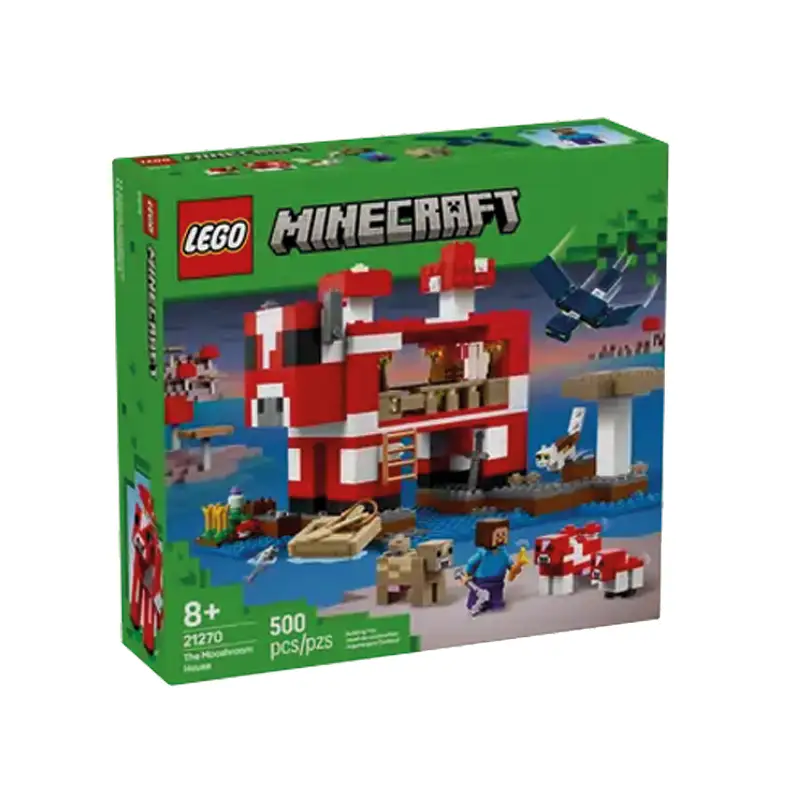 Lego Minecraft 21270 La Casa De Los Hongos