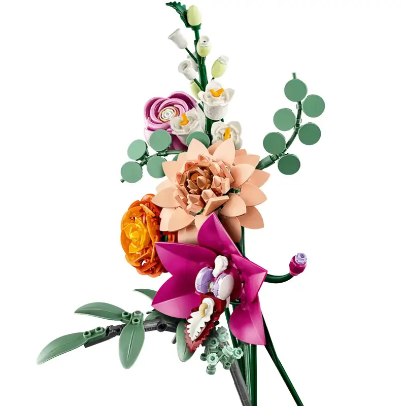 Lego Icons 10342 Ramo De Flores Rosas
