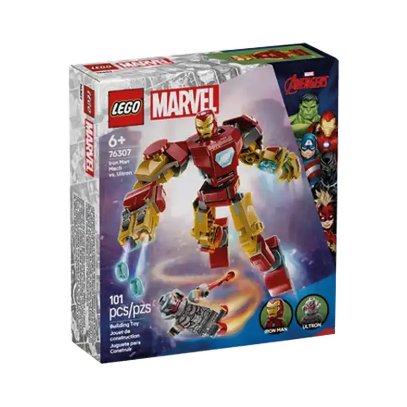 Lego Marvel 76307 El Robot De Iron Man Contra Ultron