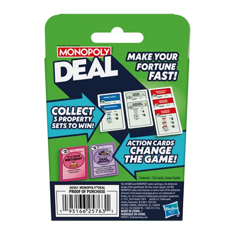 Hasbro Gaming G0351 Monopoly Deal