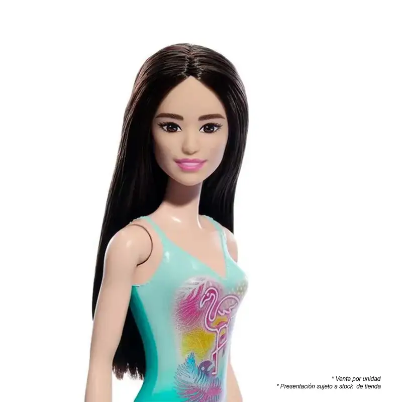 Mattel Barbie Dwj99 MuñecaPlaya Con Traje De Baño Surtido