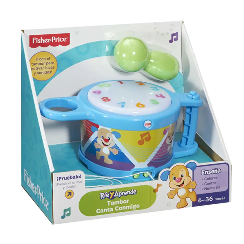 Mattel Fisher Price Drb23 Tambor Canta Conmigo