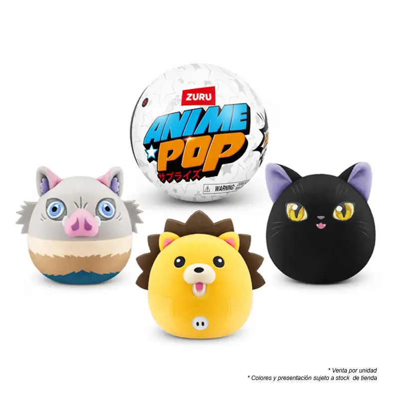 Zuru Pop Anime 77491Gq1 Peluche Sorpresa S1 Surtido