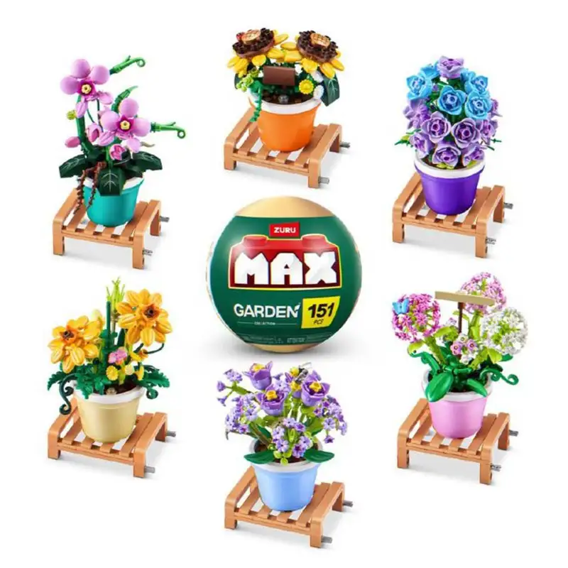 Zuru Max 83183Gq1 Mini Set Plantas Del Jardín S1