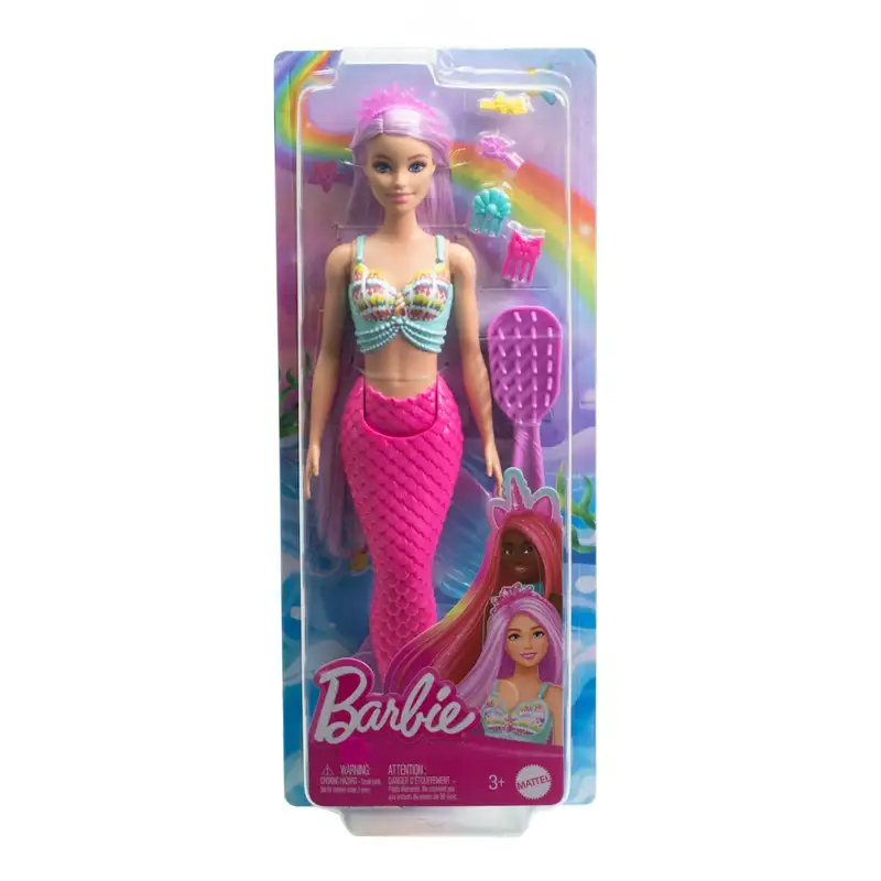 Mattel Barbie Hrr00 Muñeca Cabello De Ensueño Sirena