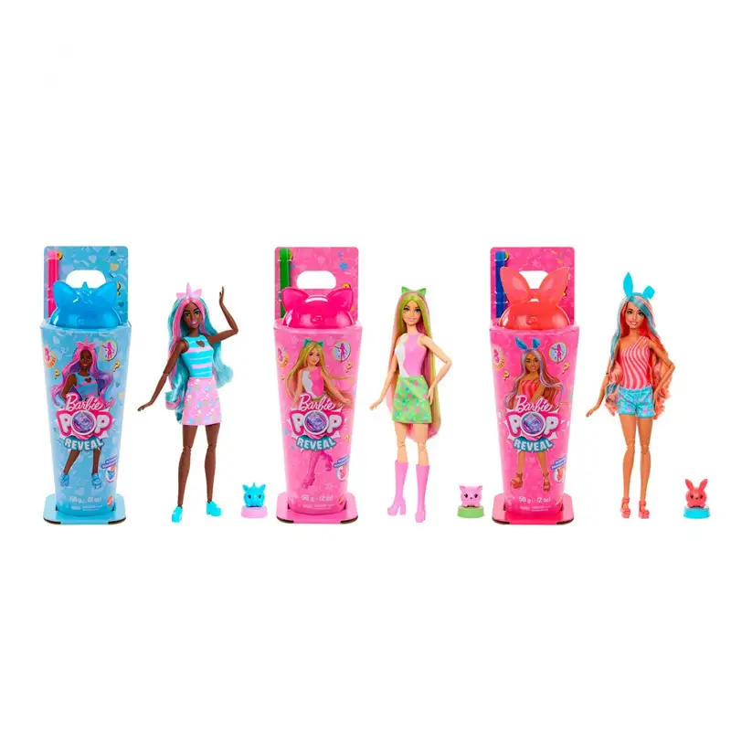Mattel Barbie Jcn85 Muñeca Pop Reveal Animalitos Surtido