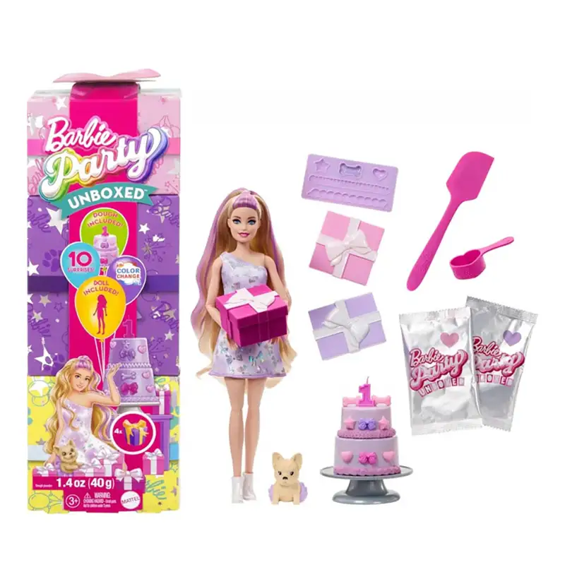 Mattel Barbie Jfg68 Muñeca Party De Mascotas Surtido