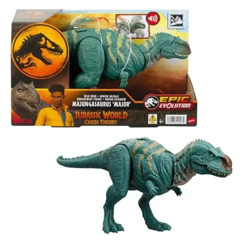 Mattel Jurassic World Rebirth Jgg14 Dinosaurio Figura 6 Plg S1 Surtido