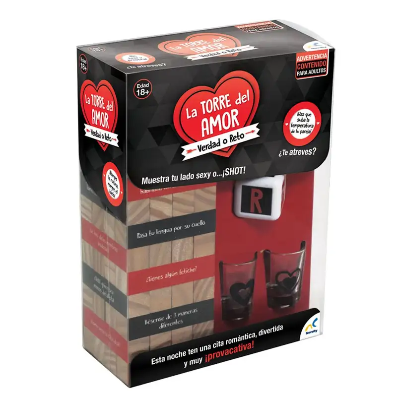 Novelty Ro-1947 Juego De Mesa Torre Del Amor