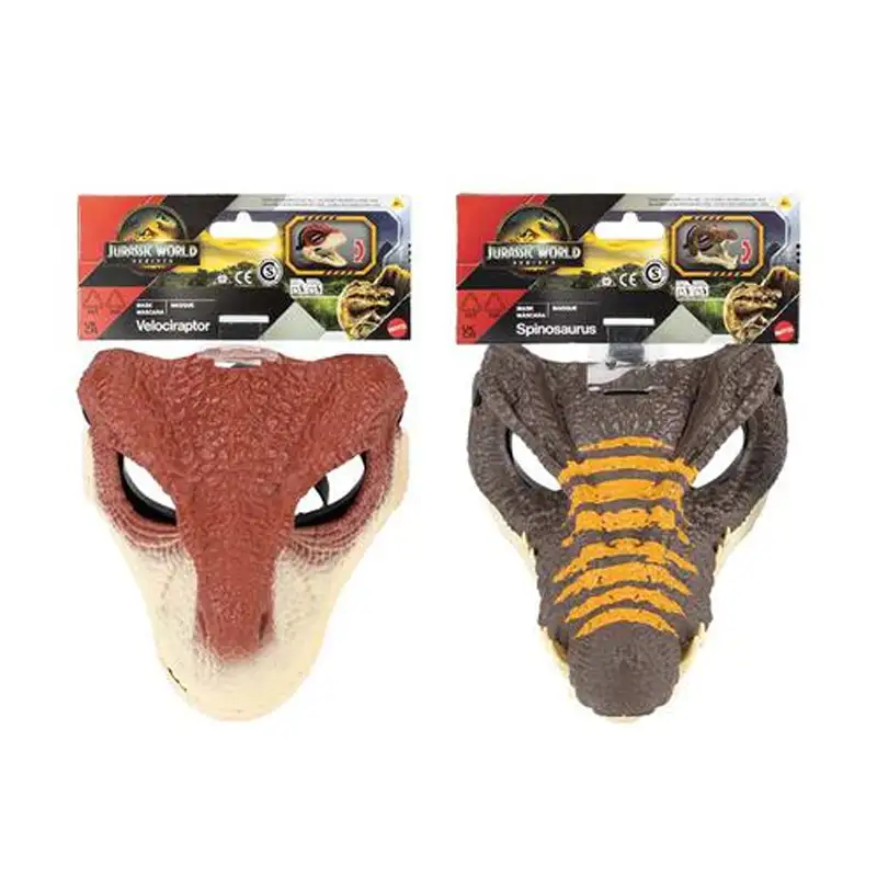 Mattel Jurassic World Rebirth JCH04 Mascara Classica De Dinosaurio surtido