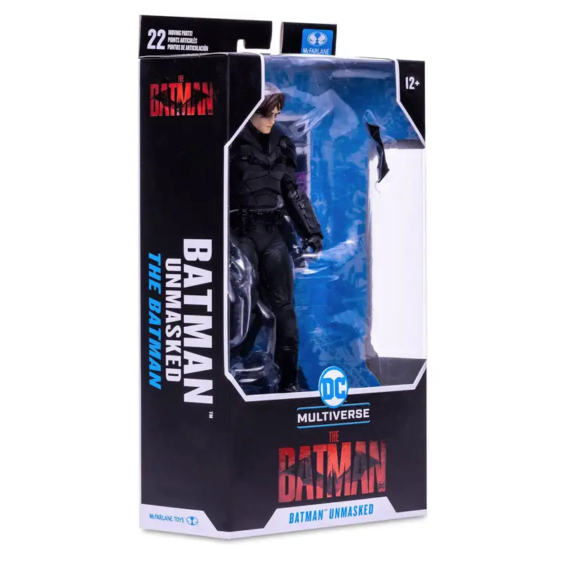 Mcfarlane Toys Dc Movie 15080 Figuras De Accion Batman Movie 7 Pulg Batman Sin M‡scara