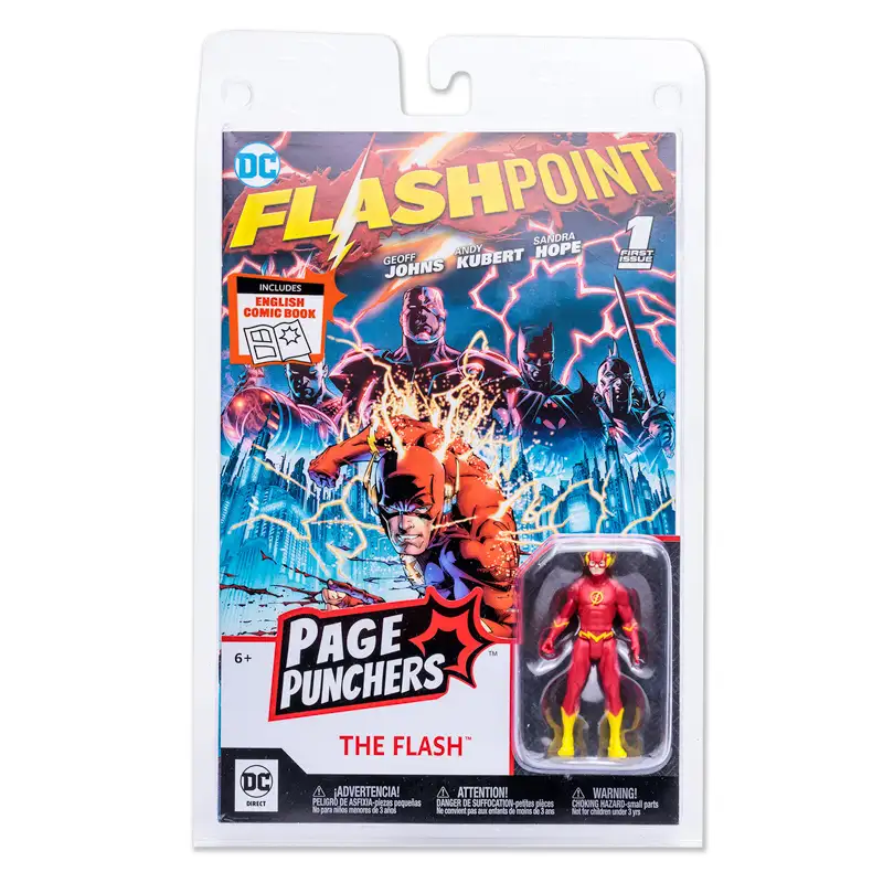 Mcfarlane Toys Dc Comics 15841 Figuras De Accion Flash 3 Plg Wv1