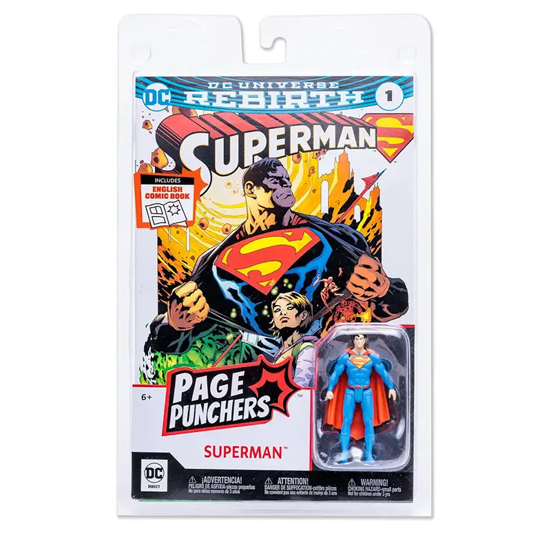 Mcfarlane Toys Dc Comics 15843 Figuras De Accion Superman 3 Plg
