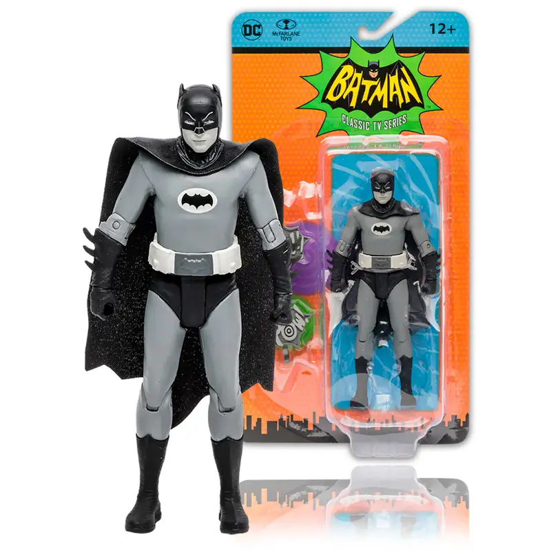 Mcfarlane Toys Dc Comics 15056 Figuras De Accion  Batman 66  Retro 6 Plg