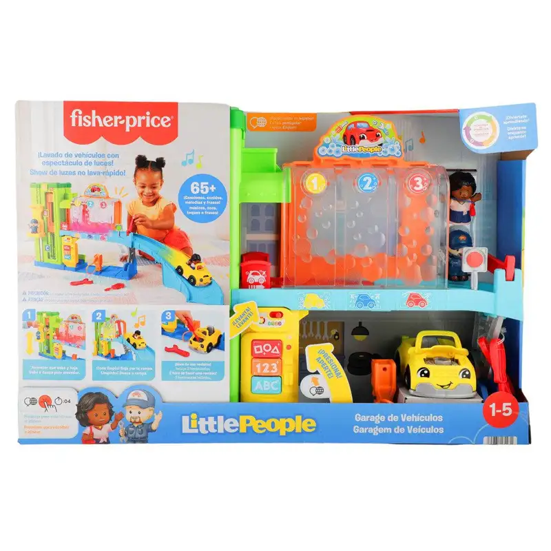 Mattel Fisher Price Hrc62 Little People Garage De Vehículos