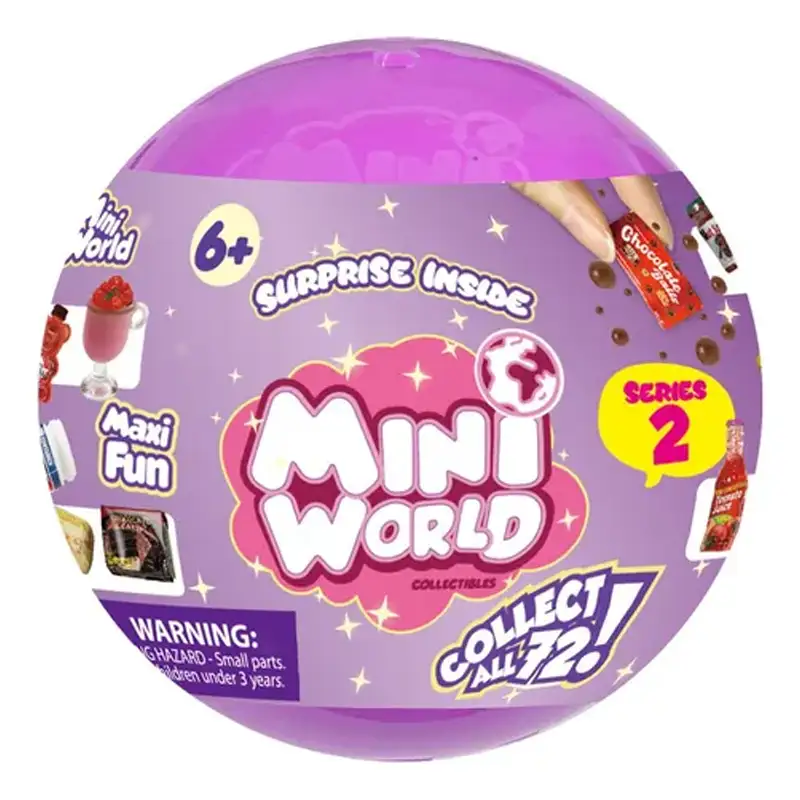 Boing Toys Mini World 2309001 Mini Figura S2 Comida Surtido