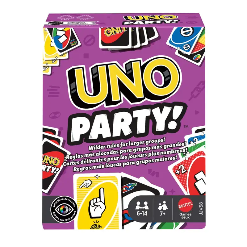 Mattel Games Jjv58 Uno Party Refresh