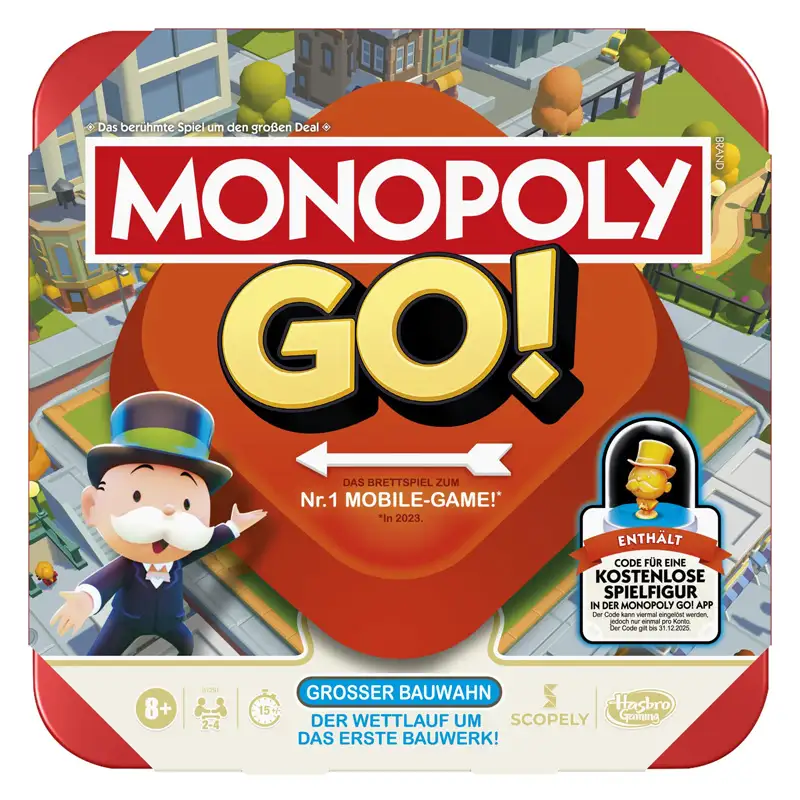 Hasbro Games G1291 Juego De Mesa Monopoly Go!