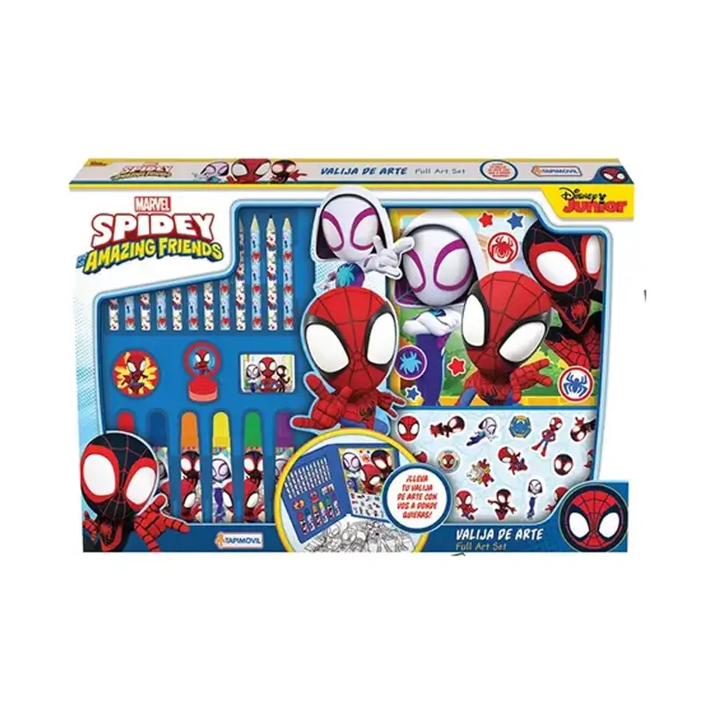 Tapimovil Disney Vsp03286 Maletin De Arte Spidey Amigos