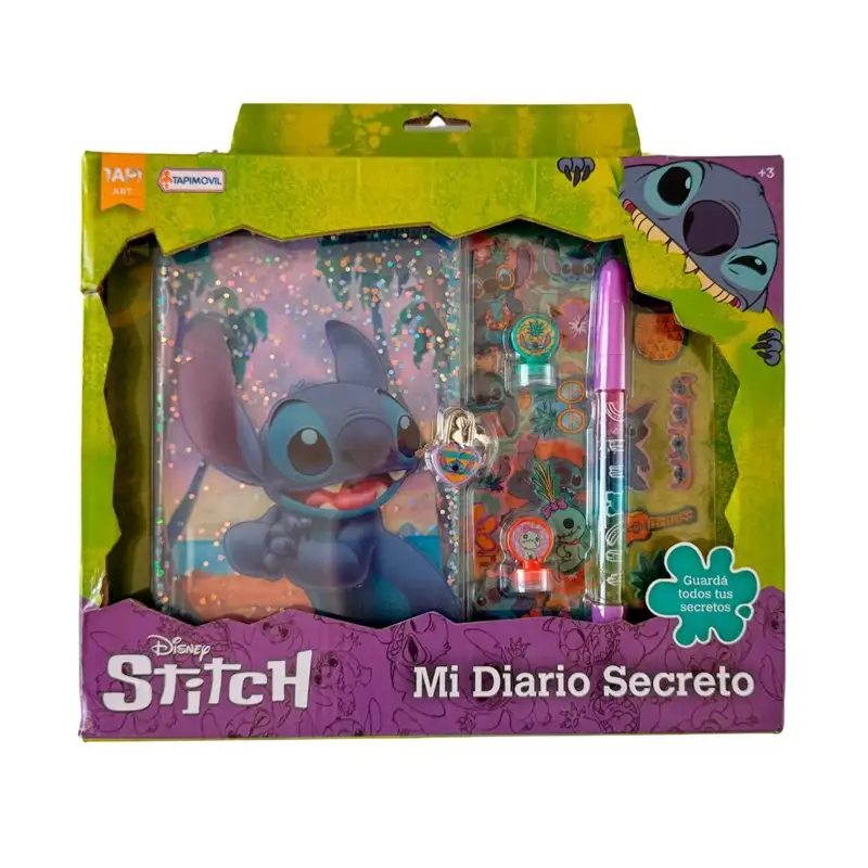 Tapimovil Disney Dmd00104 Diario Secreto Stitch
