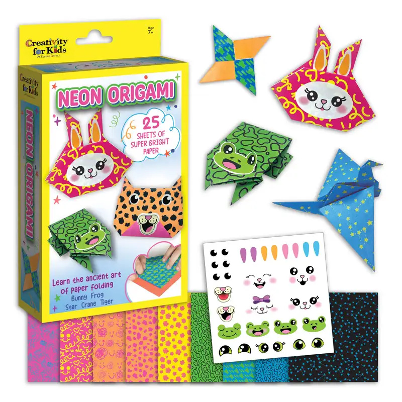 Creativity For Kids 6503000 Mini Kit De Origami De Neon