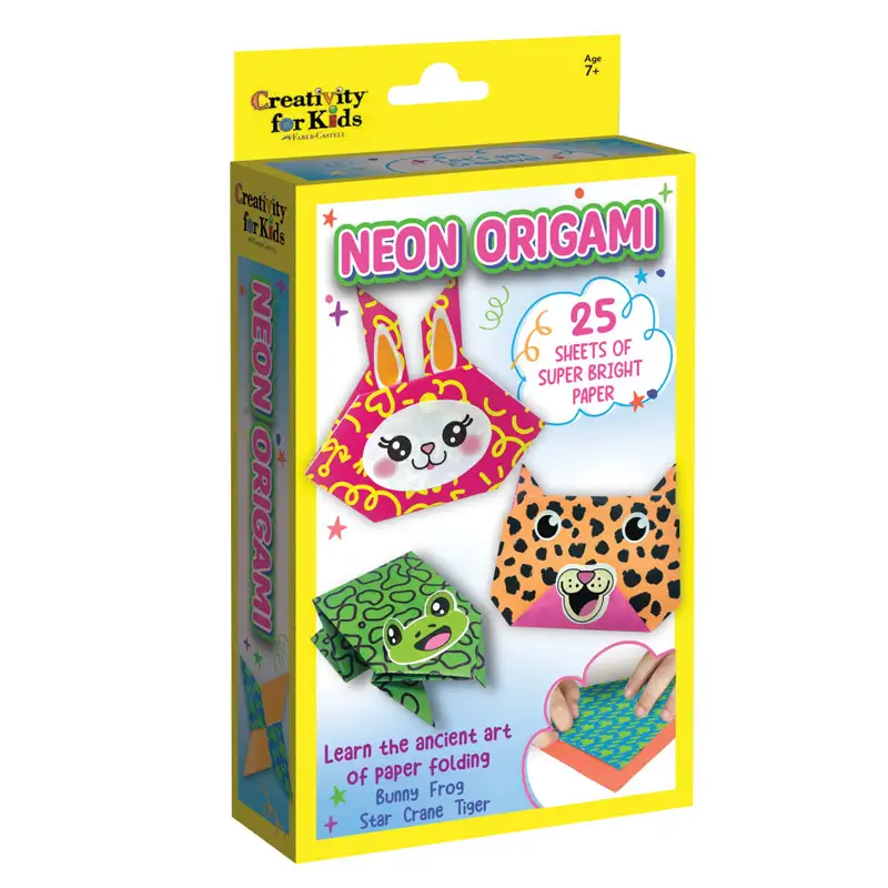 Creativity For Kids 6503000 Mini Kit De Origami De Neon