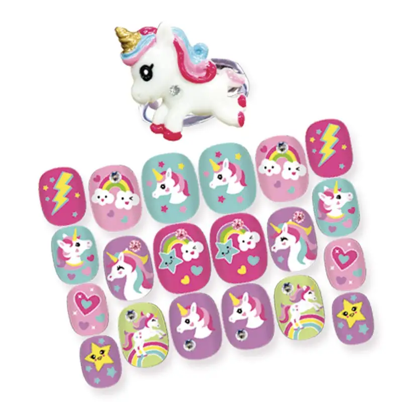 Hot Focus 32Uc Set De Brillo De Unas Pop Unicorn