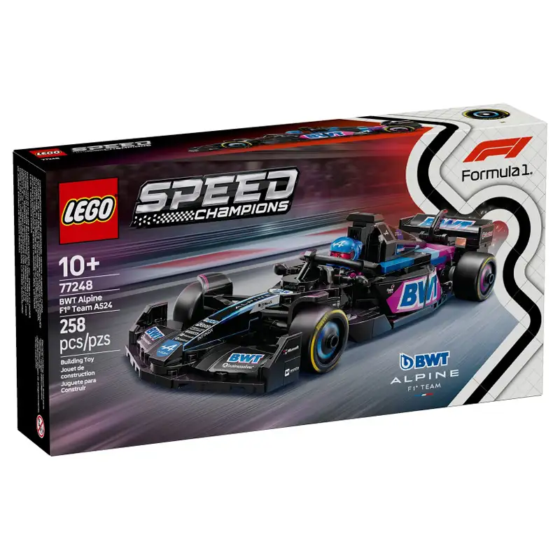 Lego Speed Champions 77248 Bwt Alpine F1 Team A524 Auto De Carreras