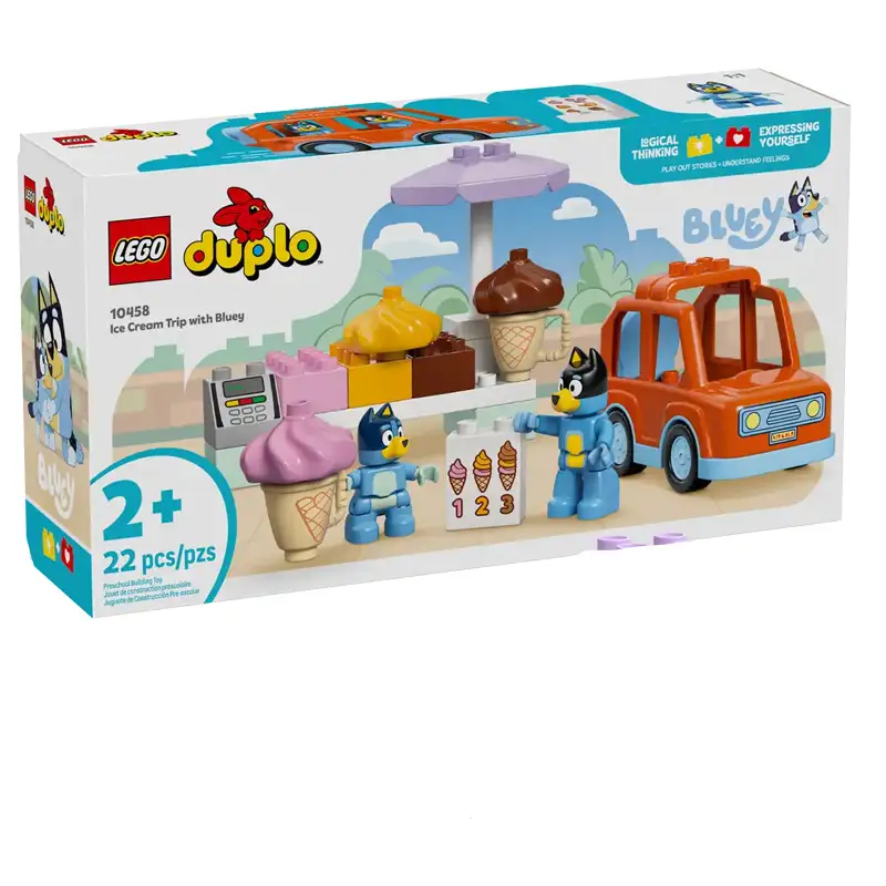 Lego Duplo 10458 Excursion A La Heladeria Con Bluey