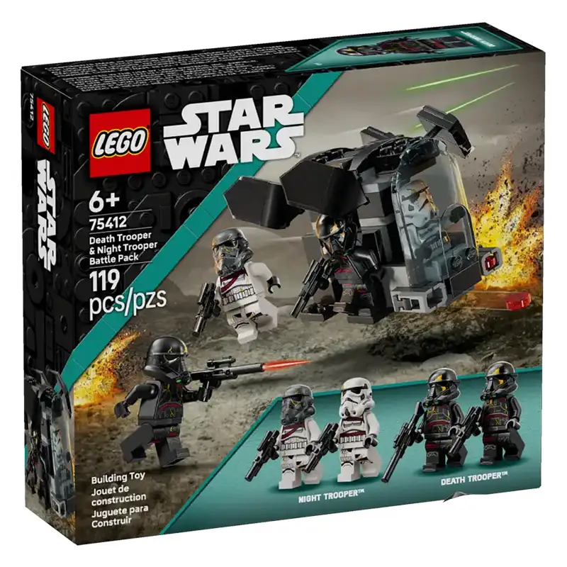 Lego Star Wars 75412 Pack De Combate: Soldado De La Muerte Y Soldado De La Noche