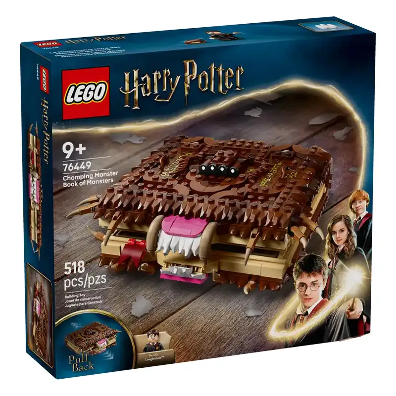 Lego Harry Potter 76449 Libro Monstruoso Mordedor