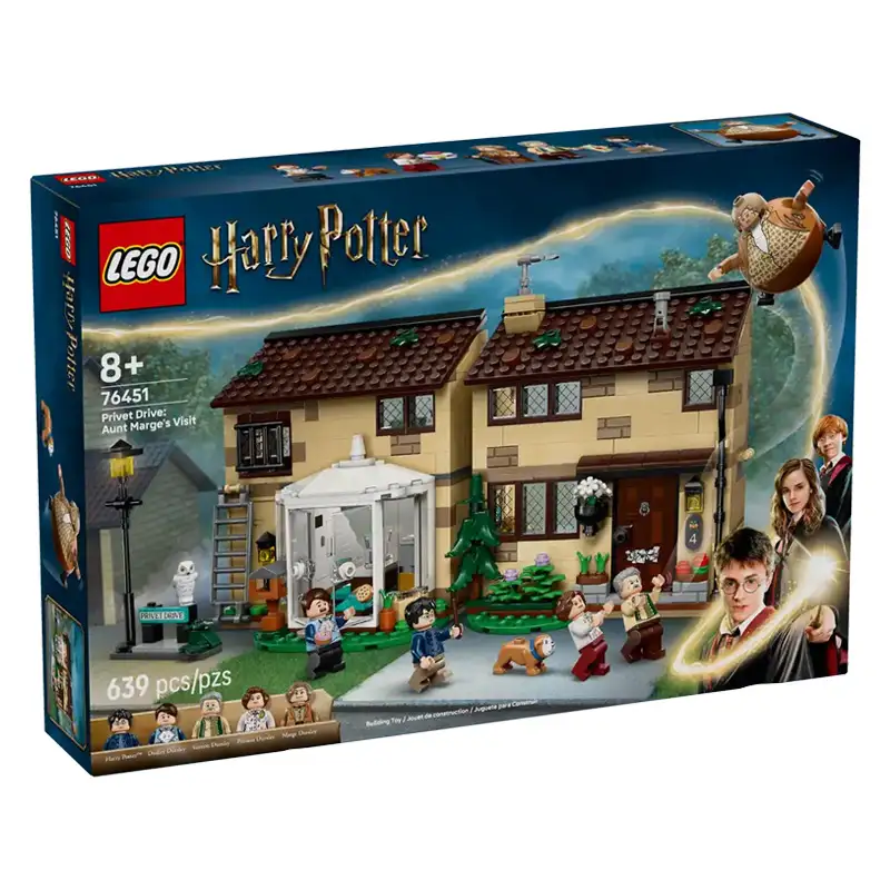 Lego Harry Potter 76451 Privet Drive: Visita De La Tia Marge