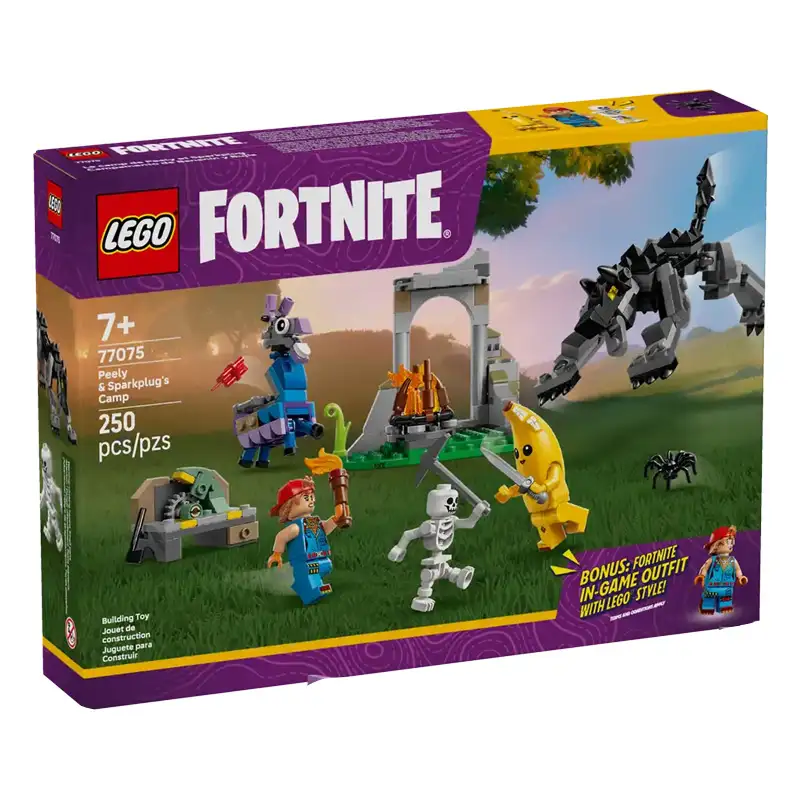 Lego Fortnite 77075 Campamento De Banano Y Bujia