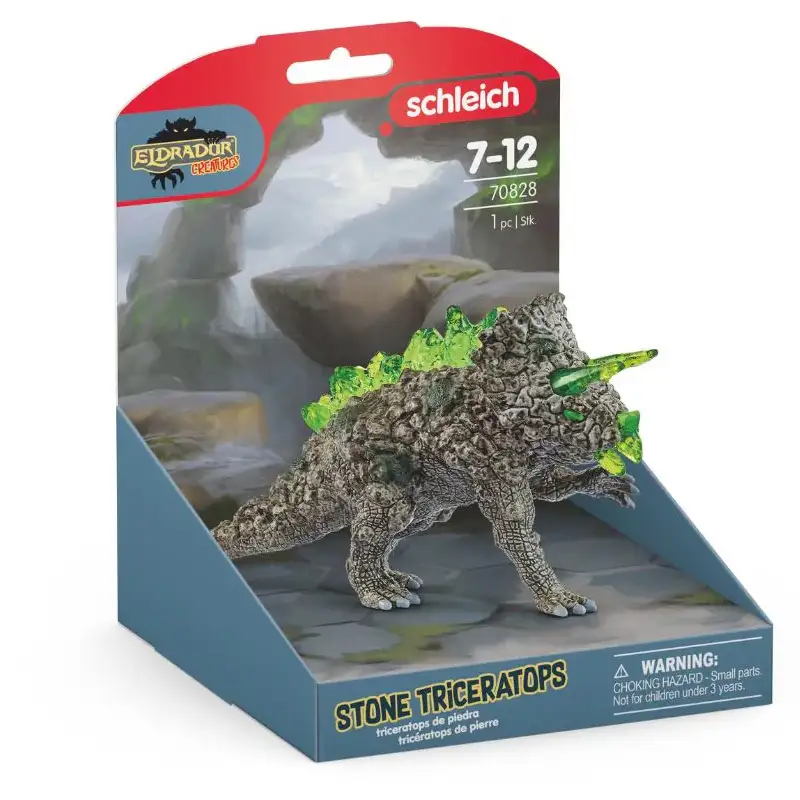 Schleich 70828 Triceratops De Piedra