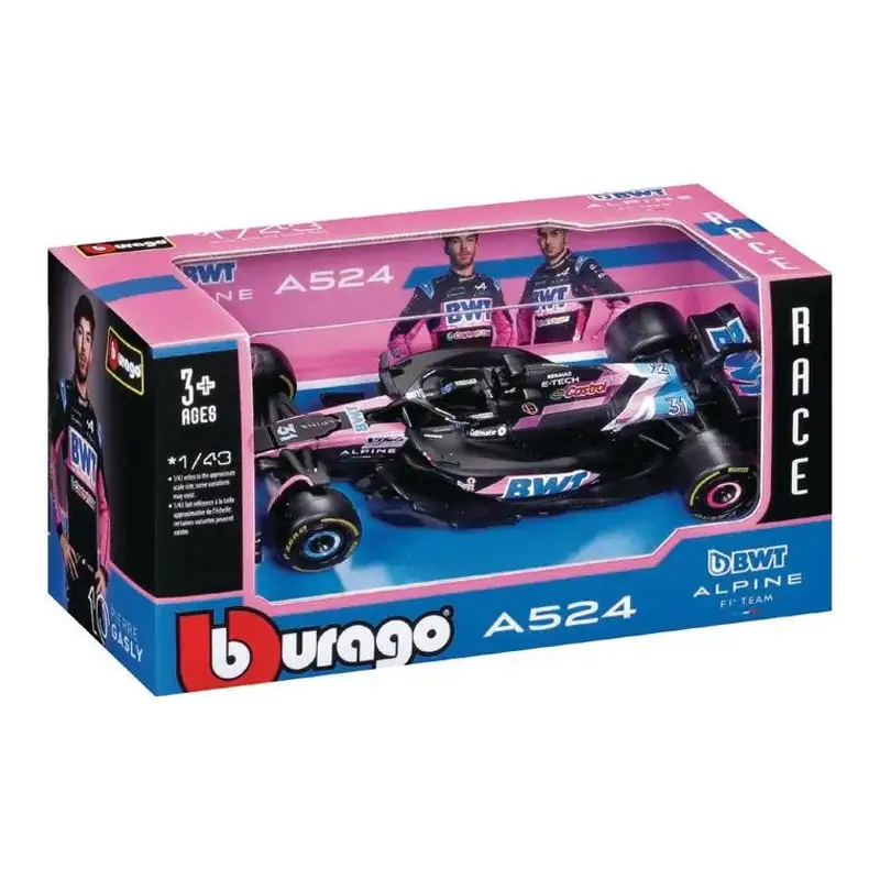 Maisto   Auto Formula 1 Alpine A524 2024 Con Piloto _ Escala 1:43