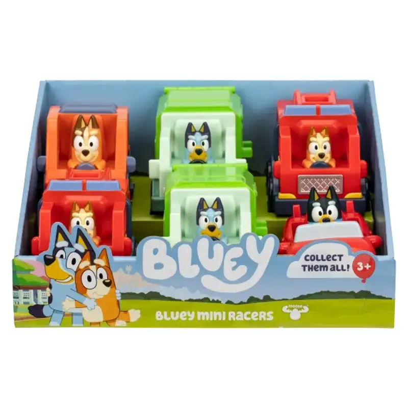 Boing Toys Bluey 18067 S12 Mini Autos X1 Cdu Surtido