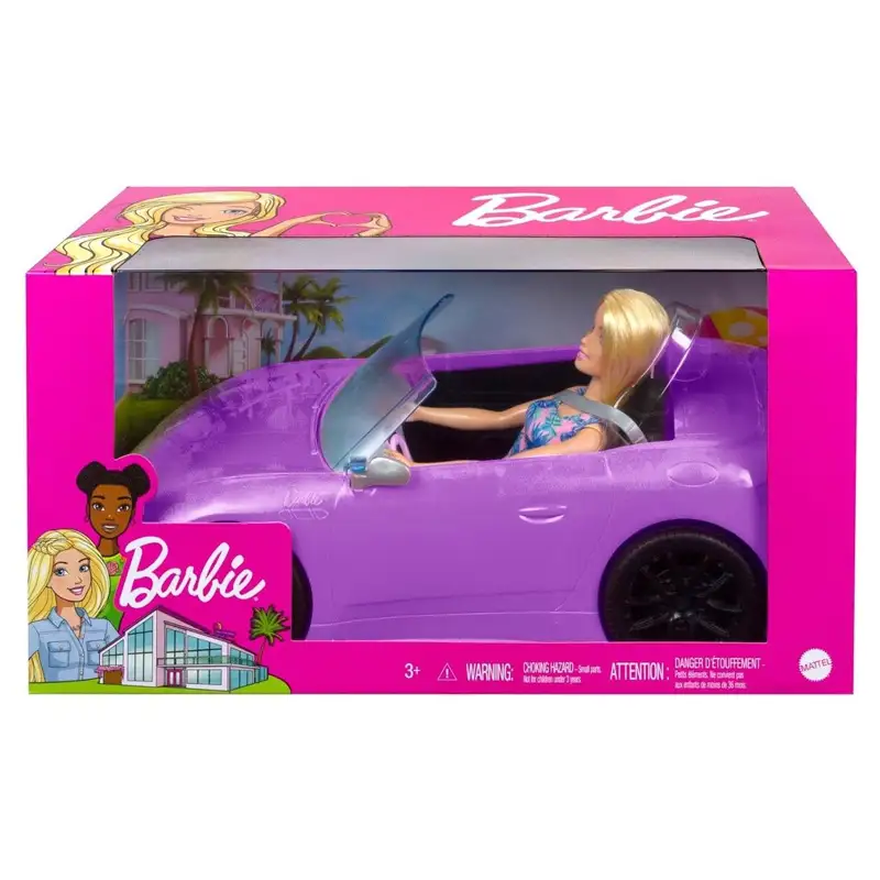 Mattel Barbie Hby29 Muneca  Convertible Y Muneca Incluida