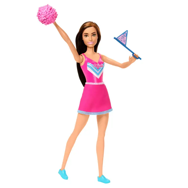 Mattel Barbie Hxc35 Muneca  Porrista Con Accesorios