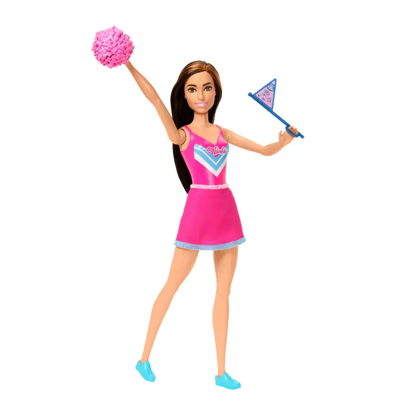Mattel Barbie Hxc35 Muneca  Porrista Con Accesorios