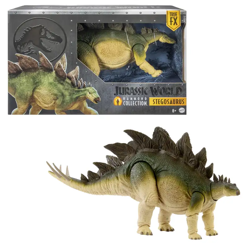 Mattel Jurassic World Jch08 Figura Dinosaurio Stegosaurus Hammond Collection