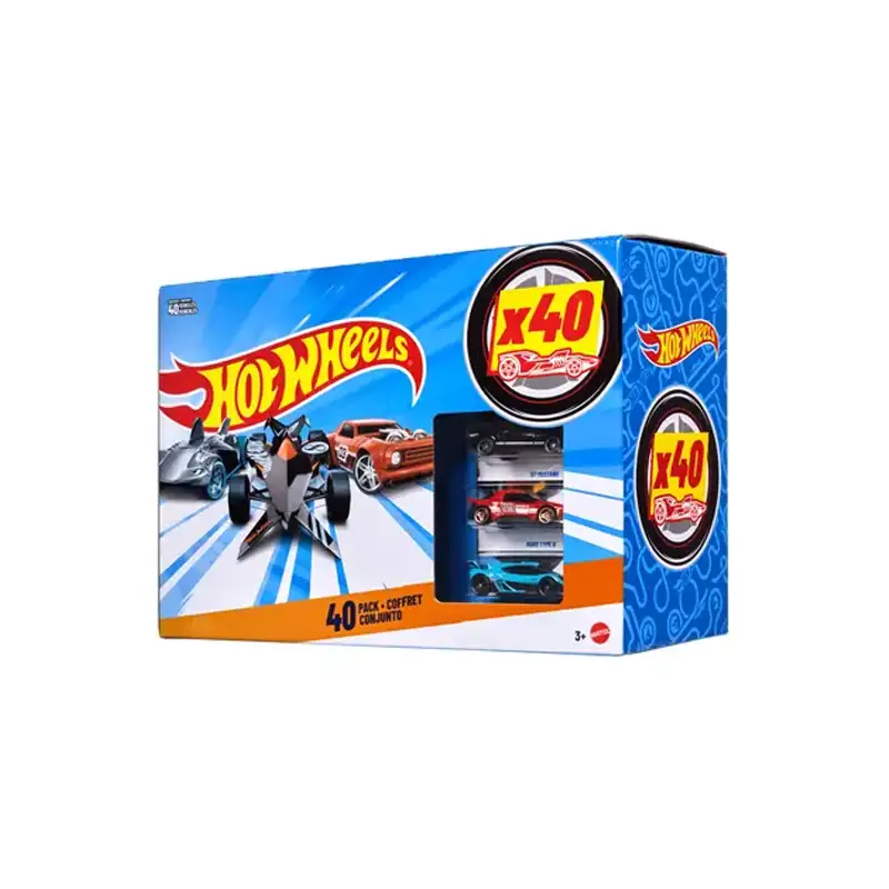 Mattel Hot Wheels Jdw08  Paquete De 40 Autos