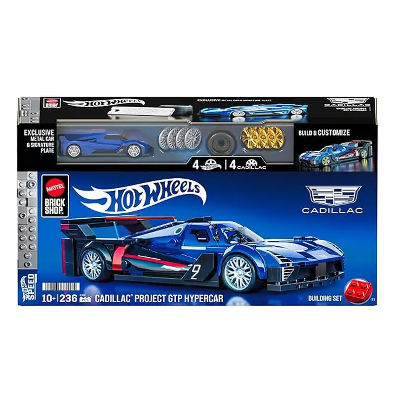 Mattel Hot Wheels Jfr89  Brick Shop  Auto De Carreras Futurista Cadillac Project Gtp
