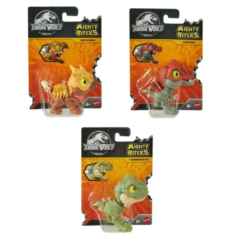 Mattel Jurassic World Jdc39 Jurassic World Dinosaurios Pequenos Con Gran Fuerza