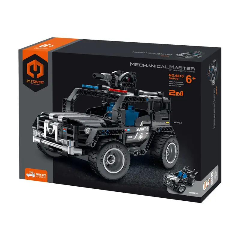 Im.Master Mechanical Master 6810 Set De Construccion Vehiculo Tactico Swat Ð 391 Piezas