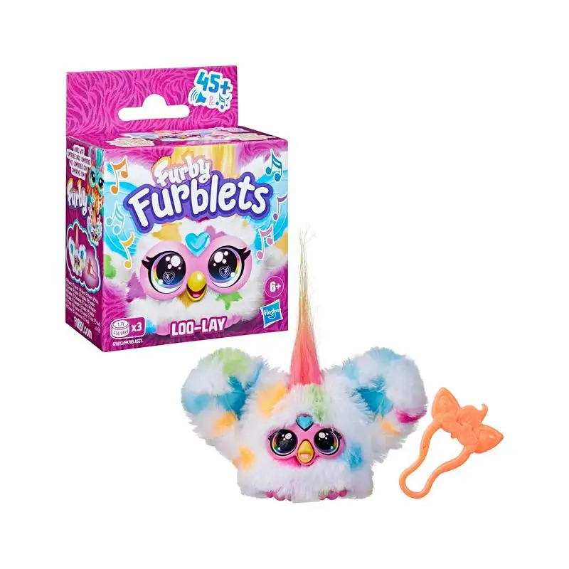 Hasbro Furby Furblests Exfurr002 Caja Sorpresa Con Peluche Interactivo Que Vibra Y Emite Sonidos
