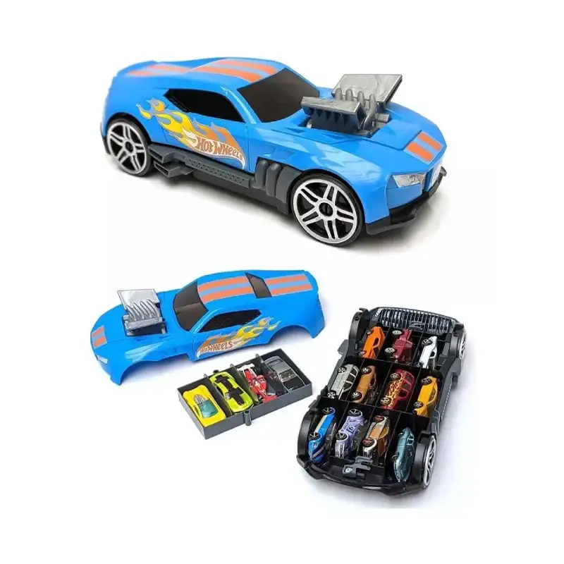 Mattel Hot Wheels Hwcc15 Maletin Almacenamiento De Autos Hasta 15