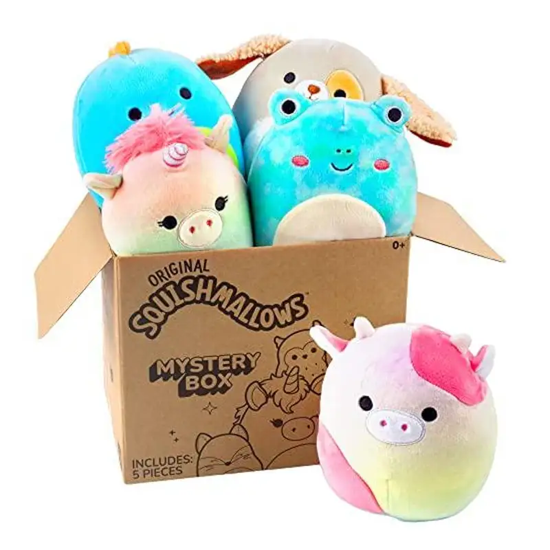 Jazwares Squishmallows Sqsg00228 Peluches Pequenos De 5 Con Aroma A Helado Ð Surtido