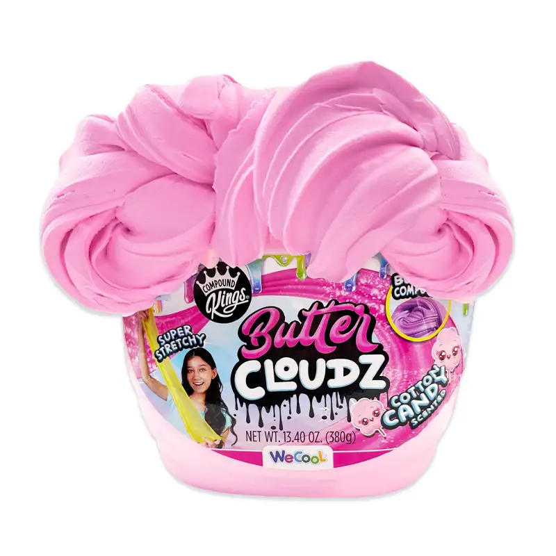 Wecool Toys Wc1105178Ckint Butter Cloudz Remolinos Grandes Algodon De Azucar Rosa