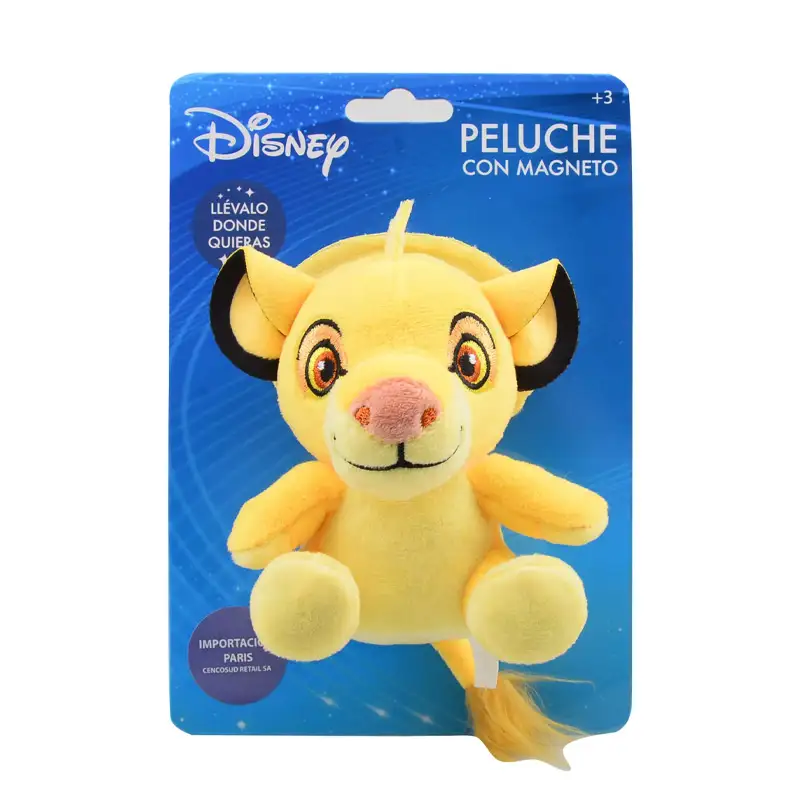 "Foster Disney 12251-S Simba Peluche 6"" Magnetic Shoulder"